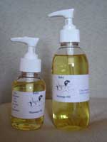 Good&nbsp;quality vegetable oil in pump top bottles